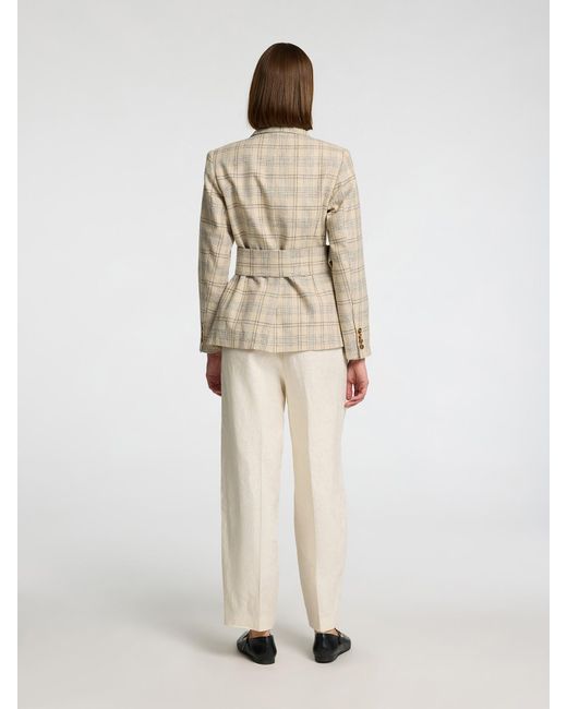 SELECTED Natural Blazer 'Slffittet Gajo'