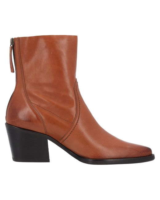 Paul Green Brown Stiefelette 8075