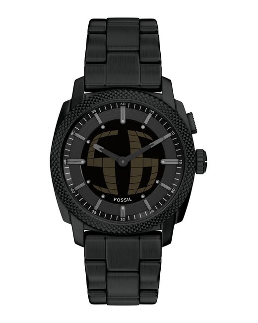 Fossil Uhr Machine Big Tic in Black für Herren