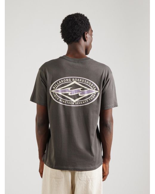 Billabong T-Shirt Diamond Vision in Black für Herren