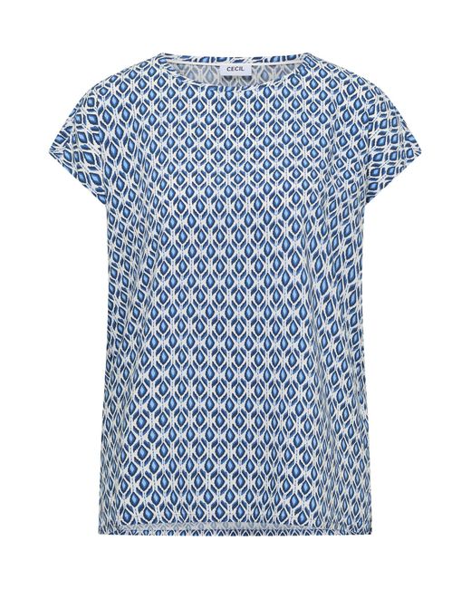 Cecil Blue Bluse