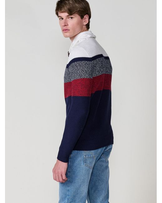Koröshi Pullover in Blue für Herren