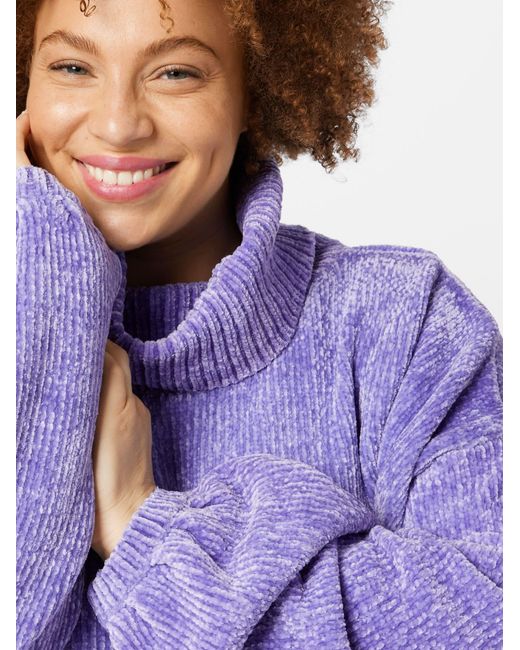 Urban Classics Purple Pullover