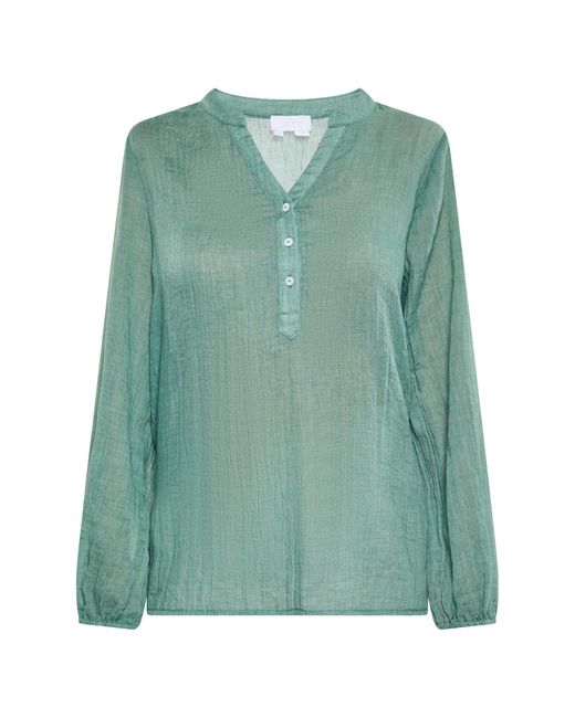usha WHITE LABEL Green Bluse