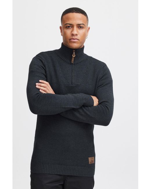 Solid Pullover Tommy in Blue für Herren