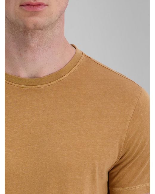 Timezone T-Shirt Basic in Brown für Herren