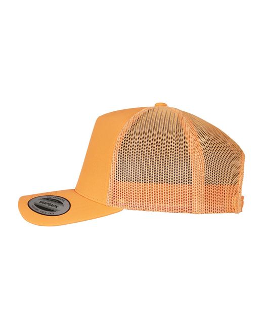 Flexfit Cap in Orange für Herren