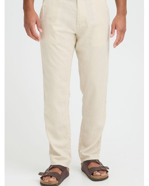Blend Leinenhose Bhlikan in Natural für Herren