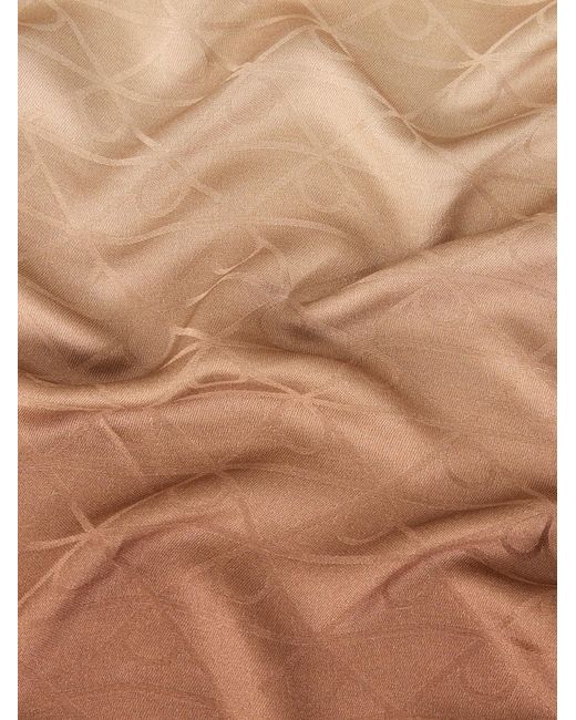 Calvin Klein Natural Schal Ombr Lightweight