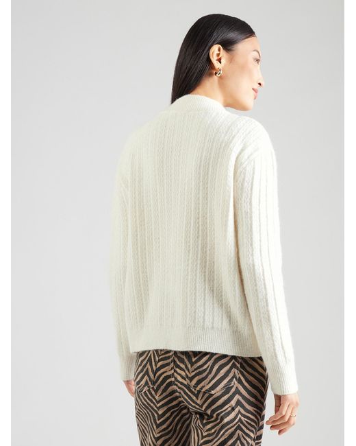 Morgan White Pullover Mesange