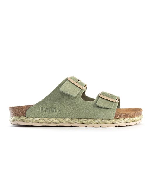 Bayton Green Pantolette 'Atlas'