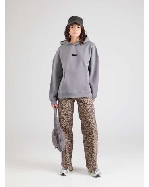 Oh April Gray Sweatshirt Boyfriend