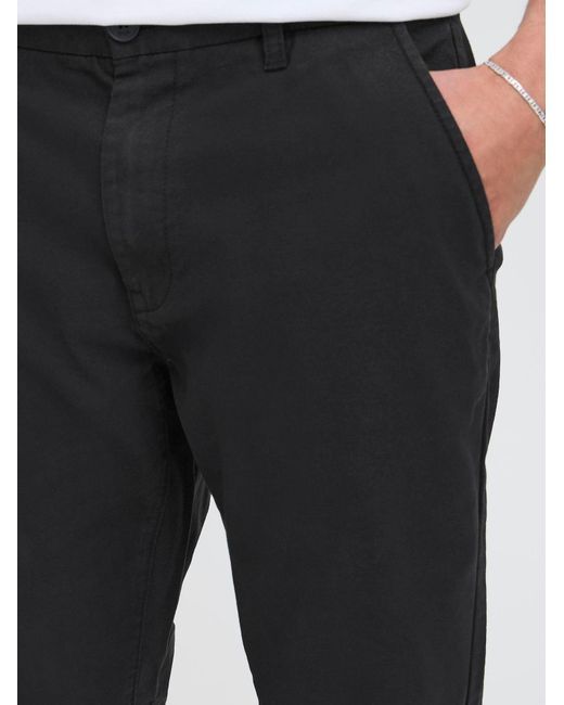 Solid Hose Caden in Black für Herren