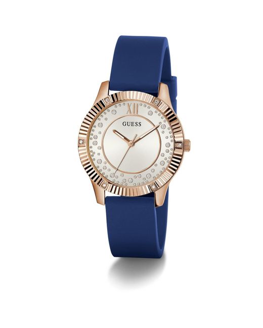 Guess Blue Analog Starstruck