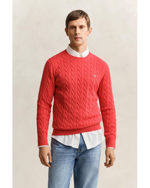 Gant Pullover in Red für Herren