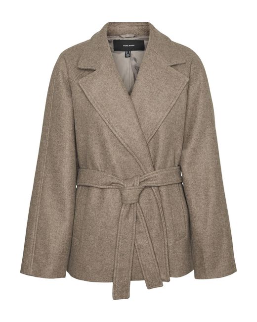 Vero Moda Natural Mantel 'Vmfortuneaya'