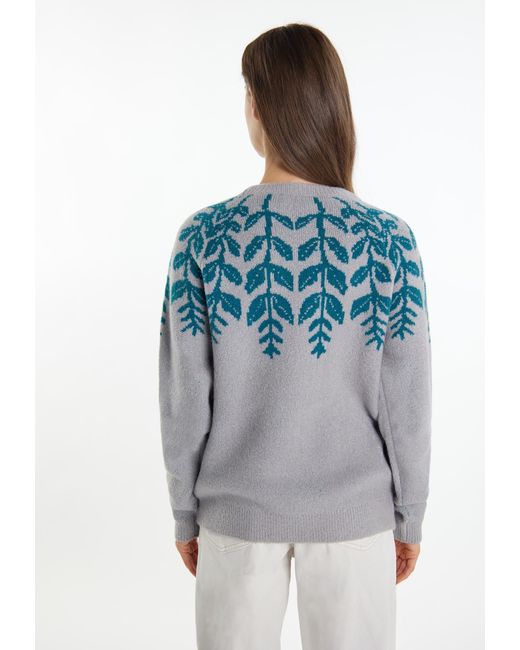 Usha Gray Pullover Lurea