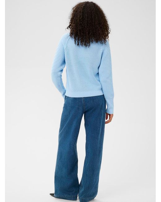 Kaffe Blue Pullover Kamone