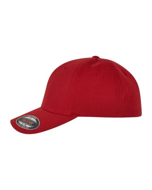 Flexfit Cap in Red für Herren