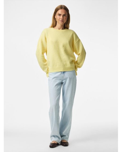 Pieces Yellow Pullover Pcsally