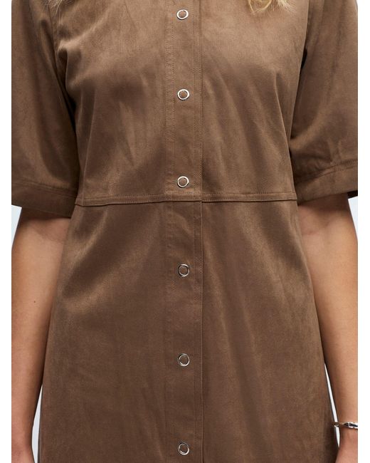 Object Brown Kleid