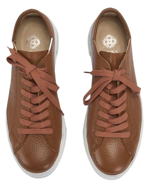 Desa Brown Slipper Trainer