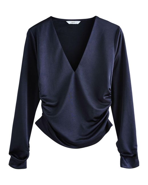 Next Blue Bluse