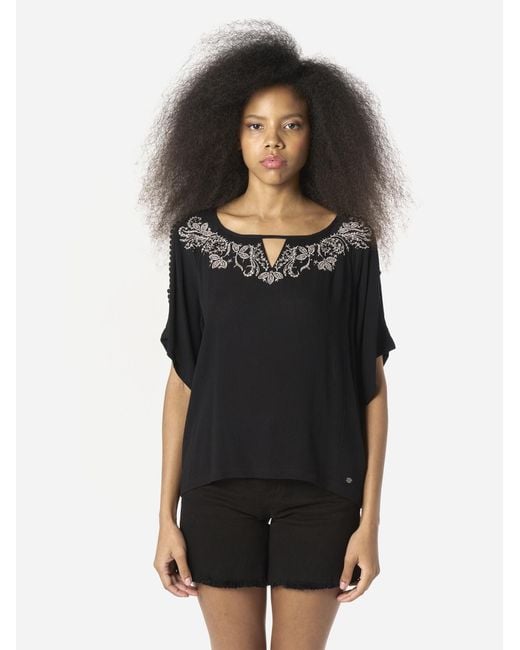 Koröshi Black Bluse