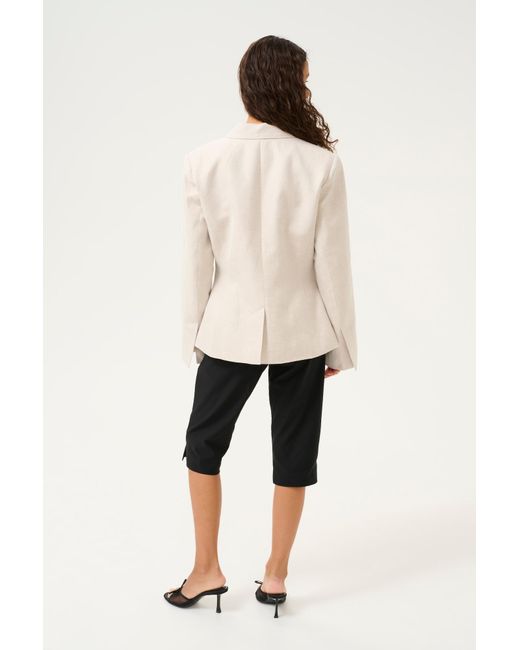 Karen By Simonsen White Blazer 'Via'