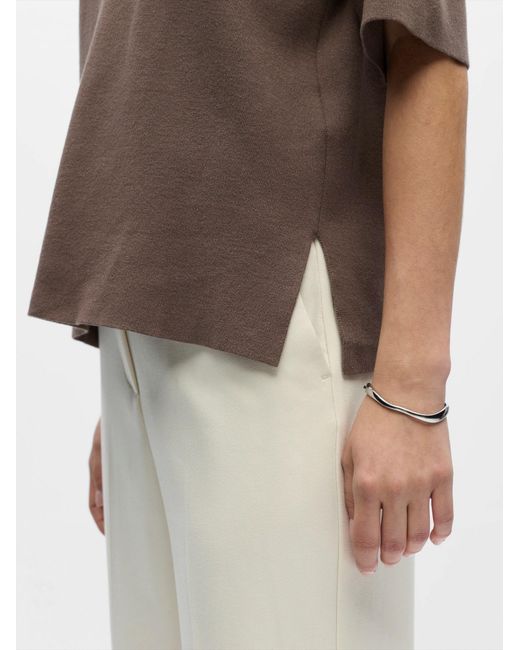 Object Brown Pullover Objreynard