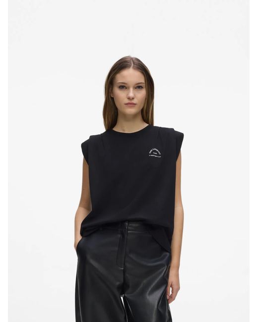 Karl Lagerfeld Black T-Shirt Rue St-Guillaume