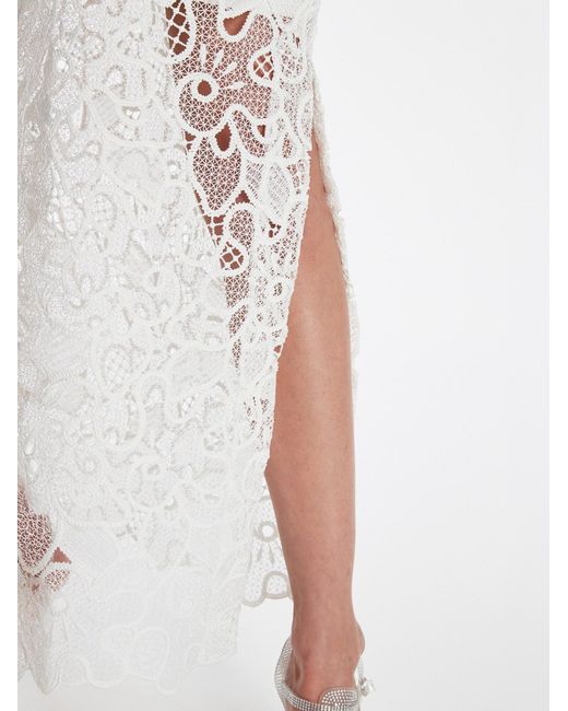 Ana Alcazar White Kleid Zafola