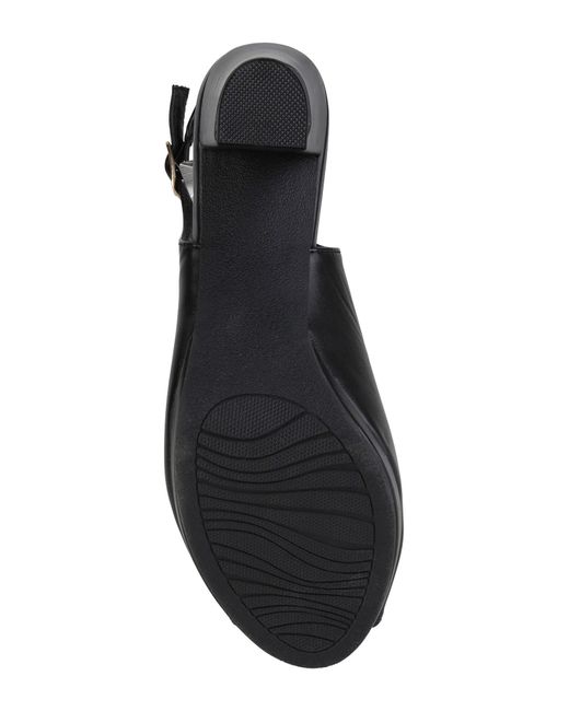 VAN HILL Black Sandale 'Mia'