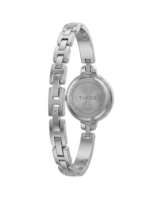 Timex White Analoguhr