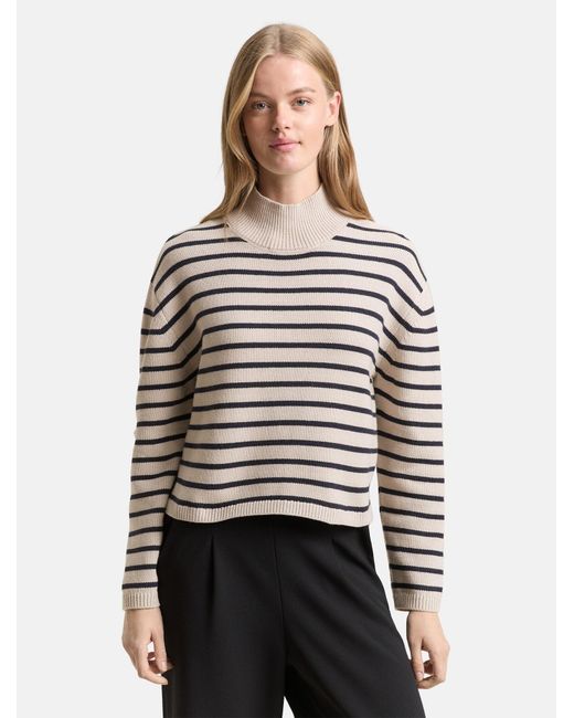 Tom Tailor White Pullover
