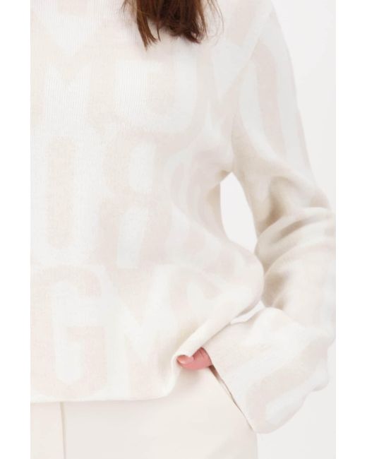 Monari White Pullover