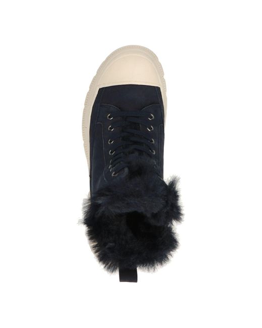 Caprice Blue Schnürstiefelette