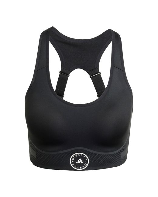 Adidas By Stella McCartney Black Sport-Bh Truepace