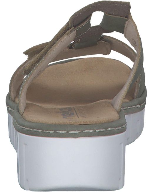 Rieker Gray Pantolette