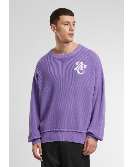 Another Cotton Lab Pullover in Purple für Herren