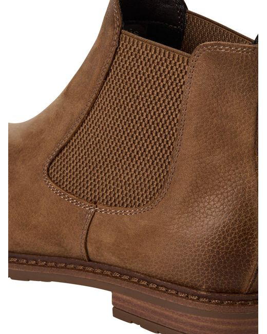 Tamaris Brown Chelsea Boots