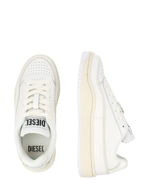 DIESEL White Sneaker Tracker