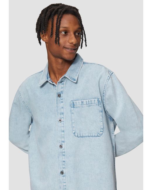 QS Hemd in Blue für Herren