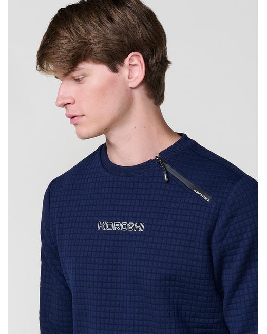 Koröshi Pullover in Blue für Herren