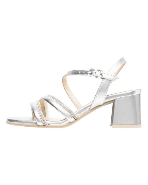 Nero Giardini Metallic Riemensandale