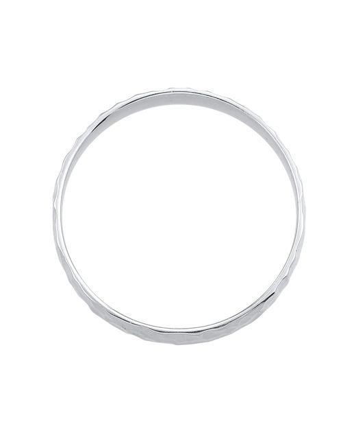 Kuzzoi Ring Organic in Metallic für Herren