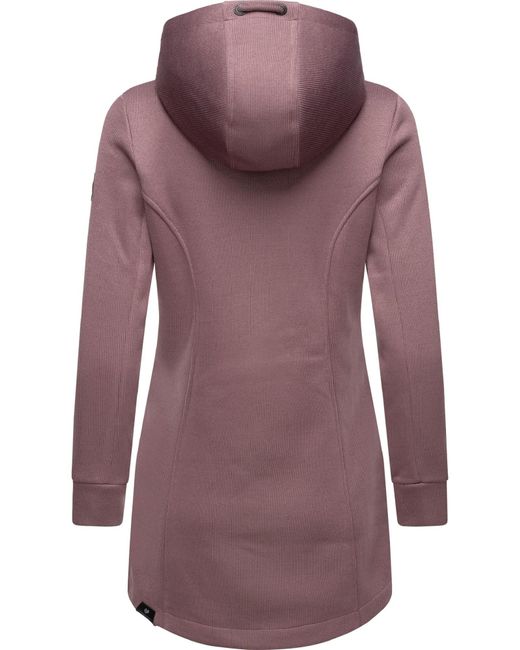 Ragwear Purple Sweatjacke Letti