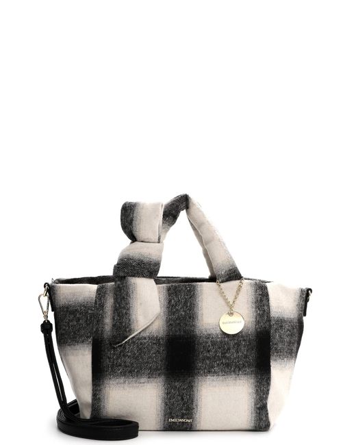 EMILY & NOAH Black Shopper Hanneke