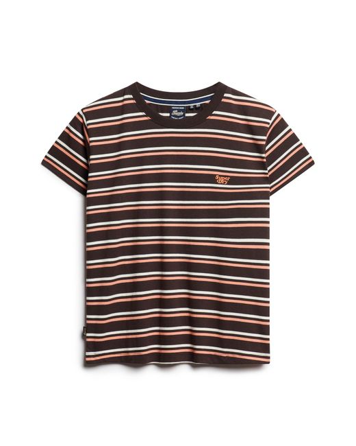 Superdry Black T-Shirt 'Essential'
