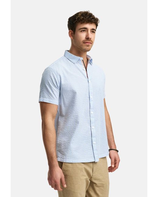 INDICODE Hemd Maribo in Blue für Herren
